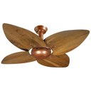 Ver imagem 1 de Ventilador de Teto Office Jet Aspen Venti-delta 4Pás Imbuia + Controle 110V Cobre