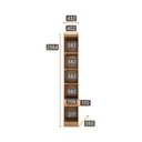 Ver imagem 3 de Modulo Criado de Casal Safira em Mdf 1 Porta Clic Móveis Cumaru/fendi
