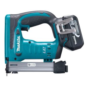 Grampeador sem Fio 18v Portátil Capacidade 98 Pçs com 2 Baterias Carregador Maleta Dst221rfe