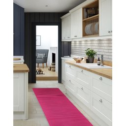 Tapete Passadeira Emborrachada Pvc Antiderrapante 0,43x5,00m Pink - 4