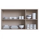 Ver imagem 5 de Cozinha Compacta Mogno 9 Portas 3 Gavetas Fumê/grafite - Quiditá Móveis