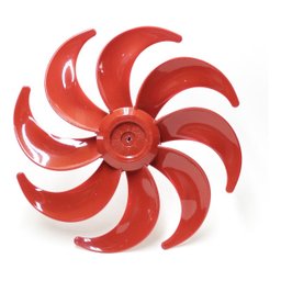 Hélice para Ventilador Mondial Premium / Polishop 40cm 8pás Nv61 Nv45 / Vps-52 / Vps-44 Vermelha - 1