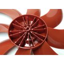Ver imagem 2 de Hélice para Ventilador Mondial Premium / Polishop 40cm 8pás Nv61 Nv45 / Vps-52 / Vps-44 Vermelha