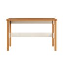 Ver mais imagens de Conjunto 2 Peças Escrivaninha 120cm e Armário Multiuso Madeira Maciça Ananda CabeCasa MadeiraOriginals Off White Mel