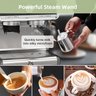 Takywep Máquina de Espresso 20 Bar com Moedor e Vaporizador 2,8l Cinza - 3