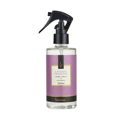 Home Spray 200ml Via Aroma Lavanda Francesa