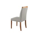 Ver imagem 3 de Kit 4 Cadeiras Decorativas Sala de Jantar Luxo Sueli Facto Prata - Mozzelar