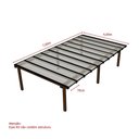 Ver imagem 5 de Kit Policarbonato Cristal 6mm 7,00m x 4,00m - Perfis Naturais