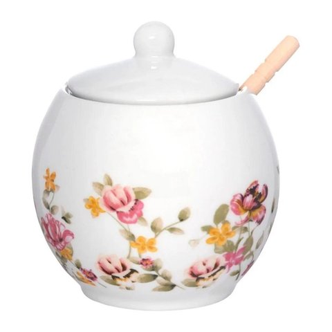 Meleira Le Jardin em Porcelana 350ml - Haüskraft MLRA009