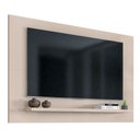 Ver imagem 1 de Painel Para TV Até 60 Pol. com Prateleira 1.35 Safira C14 Off White - Mpozenato