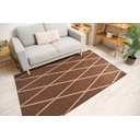 Ver imagem 1 de Tapete Sala Eco Nature 77 Geo 1,50x2,00:geométrico/marrom