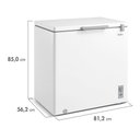 Ver imagem 3 de Freezer Horizontal Mdrc280 de 200 Litros Midea