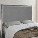 Ver imagem 2 de Cabeceira Viena Estofada Queen 1.60 em Linho para Cama Box Bz Home Decor Cinza-Escuro