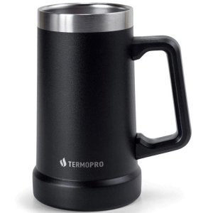Caneca Termica para Cerveja Termopro 709ML BLACK