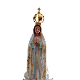 Imagem Nossa Senhora de Fátima Resina 23 Cm Santa Portuguesa - 10
