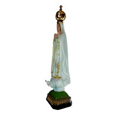 Imagem Nossa Senhora de Fátima Resina 23 Cm Santa Portuguesa - 5