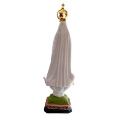 Imagem Nossa Senhora de Fátima Resina 23 Cm Santa Portuguesa - 7