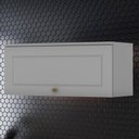 Ver imagem 2 de Armario Aereo Basculante Mdf 80 Cm Americana C354 Cinza Henn