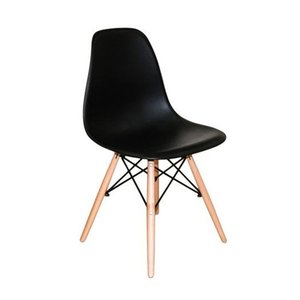 Cadeira Eames Eiffel Cozinha Sala de Jantar Cozinha Escritório - Preta
