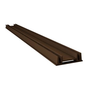 Grelha Invisível Rebaixada Oculta Caixilho Marrom 100x8cm G.D.A. INDUSTRIA E DISTRIBUIDORA DE FUNDID