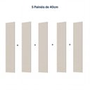 Ver imagem 5 de Painel Liso para TV até 75 Polegadas 200x230cm Aruá CabeCasa MadeiraOriginals Off White