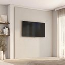 Ver imagem 1 de Painel Liso para TV até 75 Polegadas Planejado 200x230cm Aruá CabeCasa MadeiraOriginals Off White