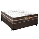 Ver imagem 1 de Cama Box Casal Sintético Colchão Molas Ensacadas Colchões 138cm Suporta até 120 Kg por Pessoa