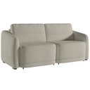 Ver imagem 1 de Sofá Cama Casal para Sala 216cm Polska K04 Bouclê Bege - Mpozenato