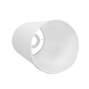 Ver imagem 3 de Cúpula Abajur Luminária 30x20x20cm Decoração Cilíndrica Algodão Soquete Importado Ref 91