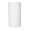 Ver imagem 1 de Cúpula Abajur Luminária 30x20x20cm Decoração Cilíndrica Algodão Soquete Importado Ref 91
