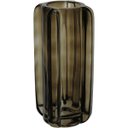 Ver imagem 1 de Vaso Decorativo Enfeite Casa Planta Home&co Vidro 28x11x11cm Marrom