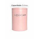 Ver imagem 3 de Pote para Açucar com Tampa Hermética Rosa Nude