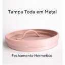 Ver imagem 4 de Pote para Açucar com Tampa Hermética Rosa Nude