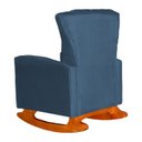Ver imagem 5 de Kit 02 Poltronas Balanço Melinda Suede