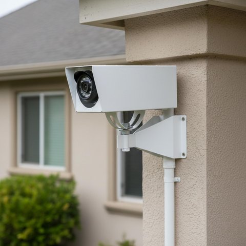 Kit 2 Caixa Protetora Grade Antivandalismo Câmeras Segurança