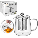 Ver imagem 1 de Chaleira de Vidro com Infusor e Tampa de Inox 550ml
