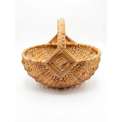 Cesta Artesanal de Vime com Alça