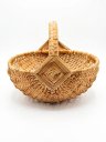 Ver imagem 1 de Cesta Artesanal de Vime com Alça