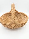 Ver imagem 5 de Cesta Artesanal de Vime com Alça