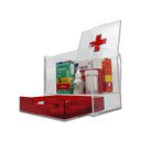 Ver imagem 7 de Organizador Acrílico Compacto para Medicamentos com Gaveta