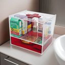 Ver imagem 5 de Organizador Acrílico Compacto para Medicamentos com Gaveta
