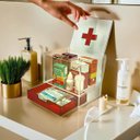 Ver imagem 1 de Organizador Acrílico Compacto para Medicamentos com Gaveta