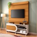 Ver imagem 2 de Estante Painel de Tv 55 Pol 136cm Urbe H01 Cinamomo/off White - Mpozenato