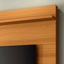 Ver imagem 5 de Estante Painel de Tv 55 Pol 136cm Urbe H01 Cinamomo/off White - Mpozenato
