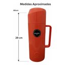 Ver imagem 2 de Garrafa Térmica Aladdin Massima 1L Rolha para Café e Chá Laranja