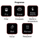 Ver imagem 6 de Cooktop Indução Portátil 1 Boca Touch 1200w Preto Ariete 220v