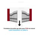 Ver imagem 5 de Fechadura Elétrica C90 A.f. Abertura P/ Fora Dupla com Botão Ajustável Cinza Hdl