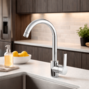 Ver imagem 5 de Monocomando Gourmet Cozinha Bica Movel (5 a 40mca) Madri Chrome - Levo