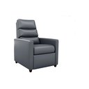 Ver imagem 2 de Poltrona Reclinável Mx14 Turin Corano Cinza F296- Matrix