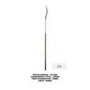 Ver imagem 1 de Lima Diamantada Profissional Individual Riffler 140mm - #200 - MEIA CANA